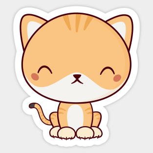 Kawaii Cute Kitten Cat Sticker